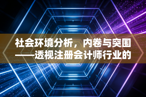 社会环境分析，内卷与突围——透视注册会计师行业的真实生存图景