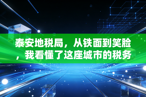 泰安地税局,从铁面到笑脸,我看懂了这座城市的税务变迁与温情