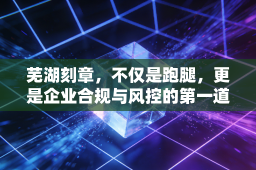 芜湖刻章,不仅是跑腿,更是企业合规与风控的第一道防线