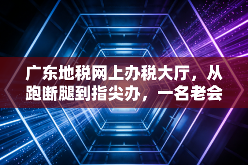 广东地税网上办税大厅，从跑断腿到指尖办，一名老会计的十年心路历程