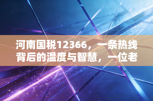 河南国税12366，一条热线背后的温度与智慧，一位老会计的深情观察