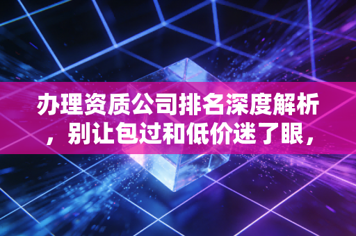 详细阅读:办理资质公司排名深度解析,别让包过和低价迷了眼,老会计教你避坑指南 办理资质公司排名深度解析,别让包过和低价迷了眼,老会计教你避坑指南