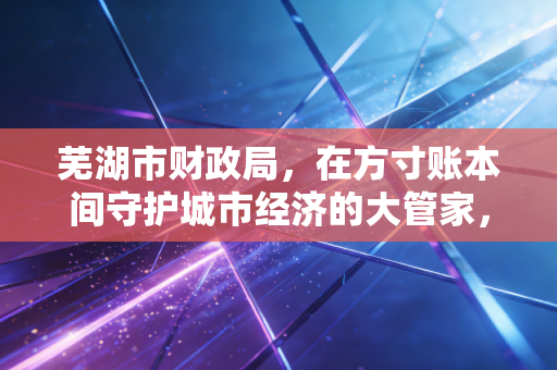 芜湖市财政局,在方寸账本间守护城市经济的大管家,我们会计人眼中的变与不变