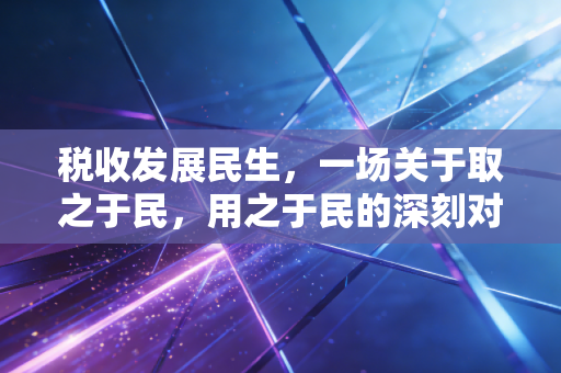 税收发展民生，一场关于取之于民，用之于民的深刻对话
