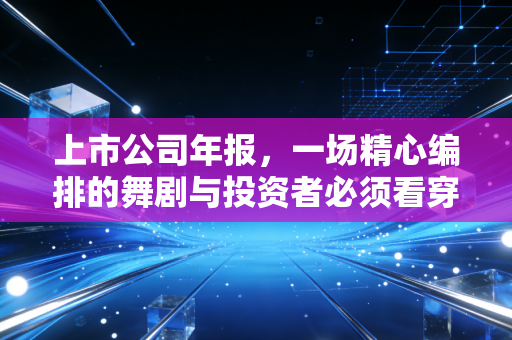 上市公司年报，一场精心编排的舞剧与投资者必须看穿的滤镜