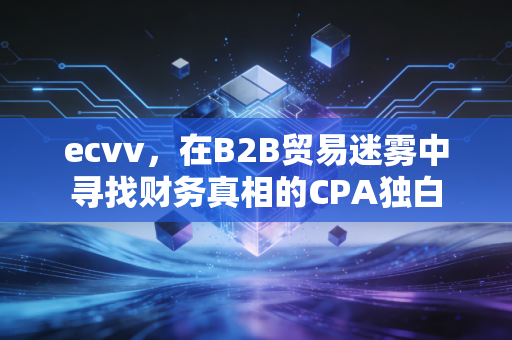 ecvv，在B2B贸易迷雾中寻找财务真相的CPA独白