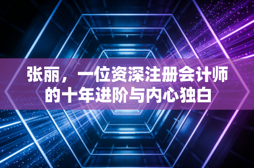 张丽，一位资深注册会计师的十年进阶与内心独白