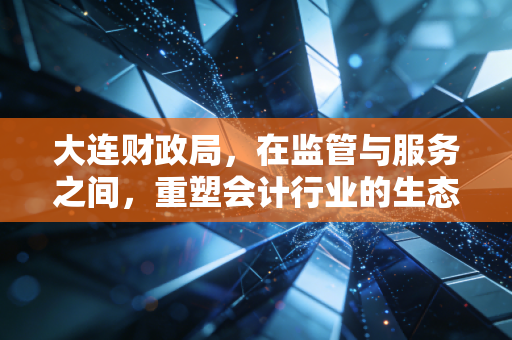 大连财政局,在监管与服务之间,重塑会计行业的生态与未来
