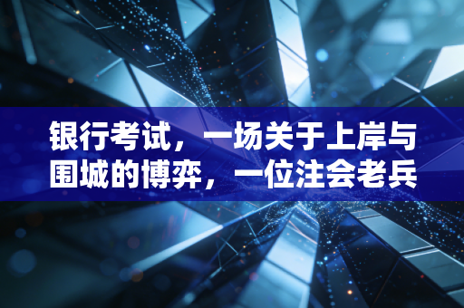 详细阅读:银行考试,一场关于上岸与围城的博弈,一位注会老兵的肺腑之言 银行考试,一场关于上岸与围城的博弈,一位注会老兵的肺腑之言