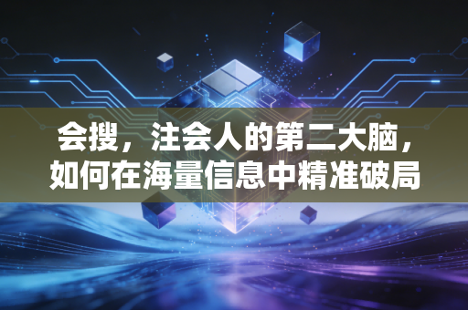 会搜，注会人的第二大脑，如何在海量信息中精准破局？