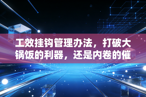 工效挂钩管理办法,打破大锅饭的利器,还是内卷的催化剂?