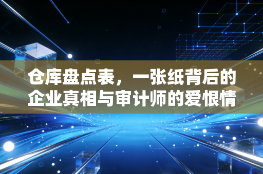 仓库盘点表,一张纸背后的企业真相与审计师的爱恨情仇