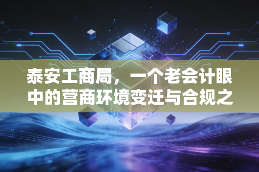 泰安工商局,一个老会计眼中的营商环境变迁与合规之路