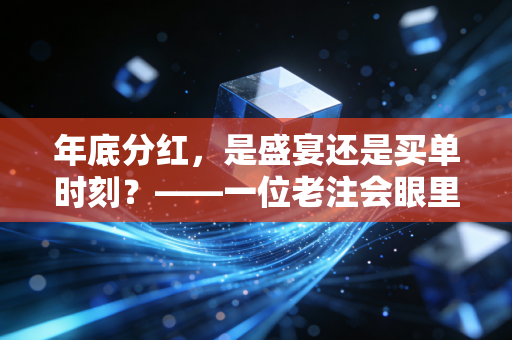 年底分红，是盛宴还是买单时刻？——一位老注会眼里的分钱艺术