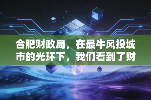 合肥财政局,在最牛风投城市的光环下,我们看到了财政转型的真实温度