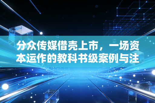 分众传媒借壳上市，一场资本运作的教科书级案例与注会视角的深度复盘