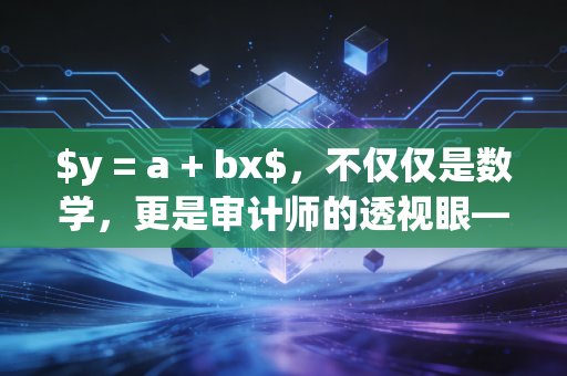 $y = a + bx$，不仅仅是数学，更是审计师的透视眼——聊聊线性回归在CPA实务中的那些事儿