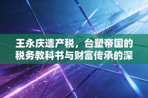王永庆遗产税,台塑帝国的税务教科书与财富传承的深刻启示