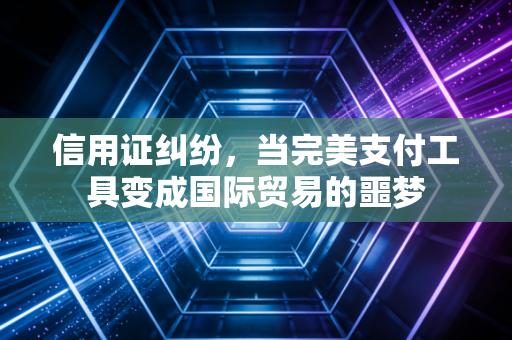 信用证纠纷，当完美支付工具变成国际贸易的噩梦