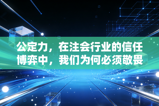 公定力,在注会行业的信任博弈中,我们为何必须敬畏那一纸审计报告?