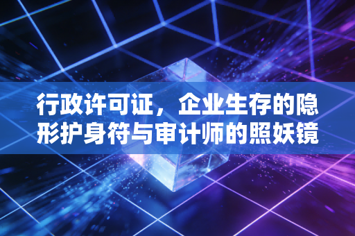 行政许可证,企业生存的隐形护身符与审计师的照妖镜