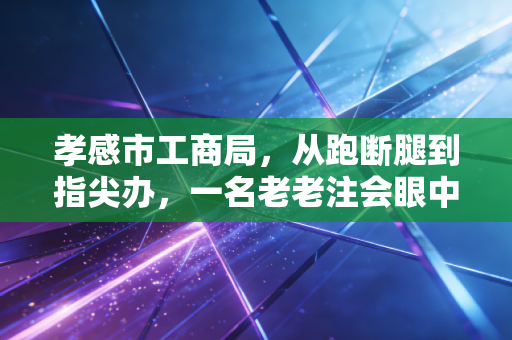 孝感市工商局,从跑断腿到指尖办,一名老老注会眼中的营商环境蝶变