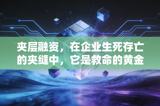 夹层融资，在企业生死存亡的夹缝中，它是救命的黄金台阶还是昂贵的高利贷？