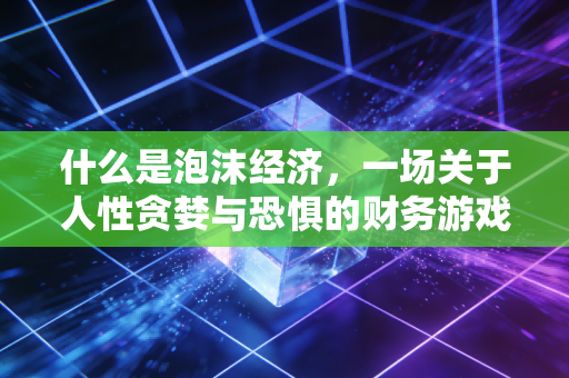 什么是泡沫经济,一场关于人性贪婪与恐惧的财务游戏