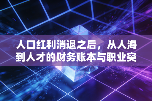 人口红利消退之后,从人海到人才的财务账本与职业突围