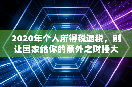 2020年个人所得税退税,别让国家给你的意外之财睡大觉,手把手教你多拿几千块