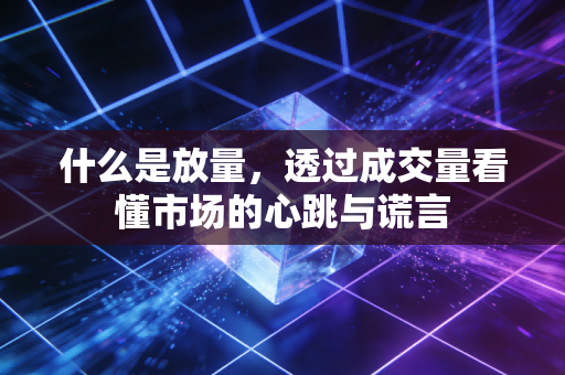 什么是放量，透过成交量看懂市场的心跳与谎言