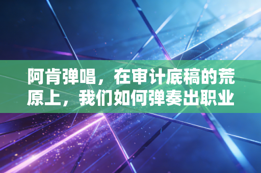 阿肯弹唱，在审计底稿的荒原上，我们如何弹奏出职业的悲欢