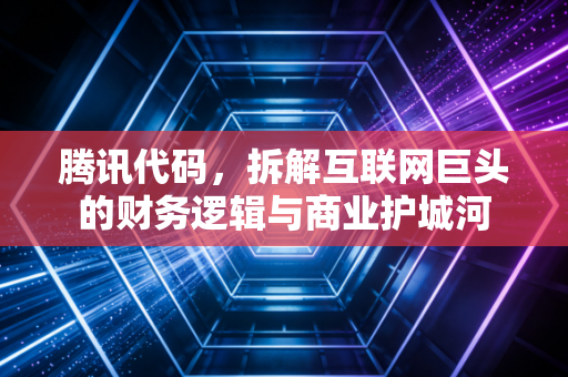 腾讯代码,拆解互联网巨头的财务逻辑与商业护城河