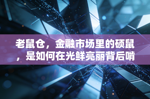 老鼠仓，金融市场里的硕鼠，是如何在光鲜亮丽背后啃食你财富的？