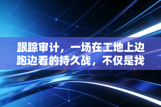 跟踪审计，一场在工地上边跑边看的持久战，不仅是找茬，更是护航