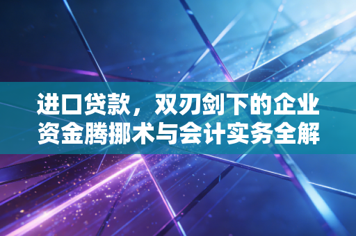 进口贷款，双刃剑下的企业资金腾挪术与会计实务全解析