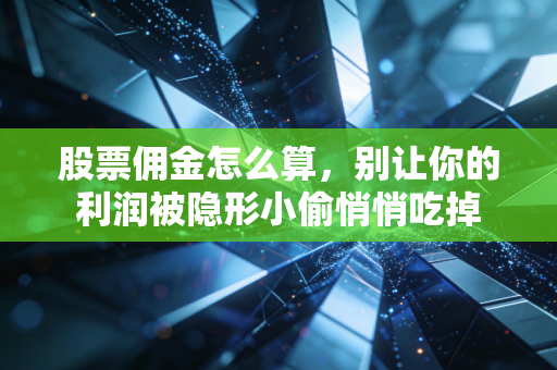股票佣金怎么算,别让你的利润被隐形小偷悄悄吃掉