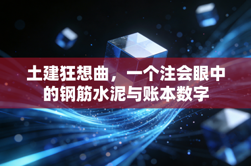 土建狂想曲，一个注会眼中的钢筋水泥与账本数字