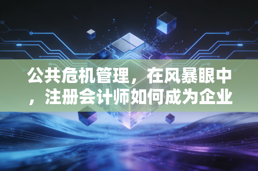 公共危机管理,在风暴眼中,注册会计师如何成为企业的定海神针