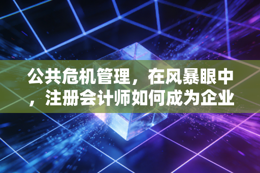 公共危机管理,在风暴眼中,注册会计师如何成为企业的定海神针