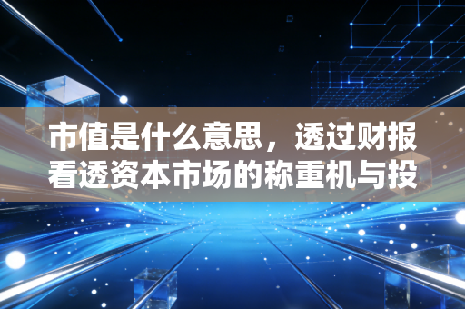 市值是什么意思，透过财报看透资本市场的称重机与投票器