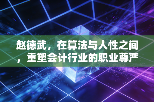 赵德武，在算法与人性之间，重塑会计行业的职业尊严