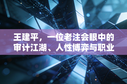 王建平，一位老注会眼中的审计江湖、人性博弈与职业坚守