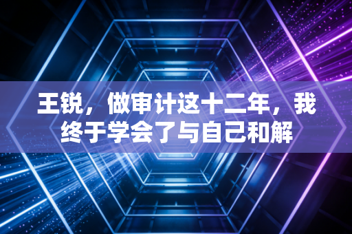 王锐，做审计这十二年，我终于学会了与自己和解