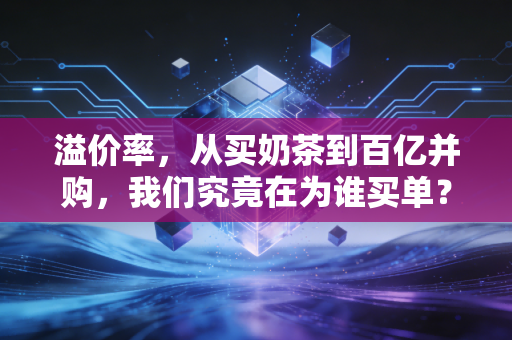 溢价率,从买奶茶到百亿并购,我们究竟在为谁买单?