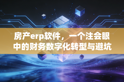 详细阅读:房产erp软件,一个注会眼中的财务数字化转型与避坑指南 房产erp软件,一个注会眼中的财务数字化转型与避坑指南
