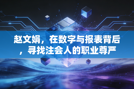 详细阅读:赵文娟,在数字与报表背后,寻找注会人的职业尊严 赵文娟,在数字与报表背后,寻找注会人的职业尊严