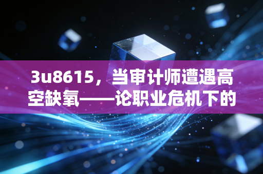 详细阅读:3u8615,当审计师遭遇高空缺氧——论职业危机下的冷静与坚守 3u8615,当审计师遭遇高空缺氧——论职业危机下的冷静与坚守
