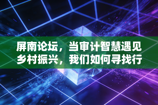 屏南论坛,当审计智慧遇见乡村振兴,我们如何寻找行业的诗与远方?