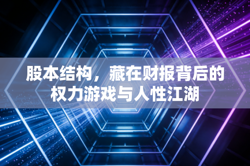 股本结构，藏在财报背后的权力游戏与人性江湖